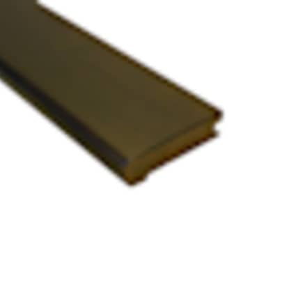 null Prefinished Espresso Hevea 3/4 in. Thick x 3.13 in. Wide x 6.5 ft. Length Stair Nose